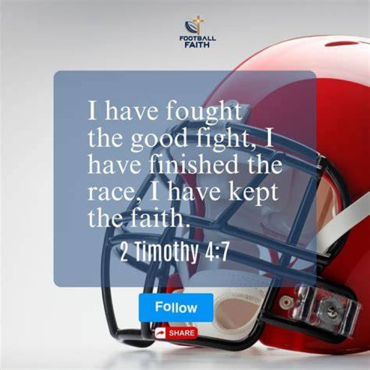 A Journey Of Faith And Football