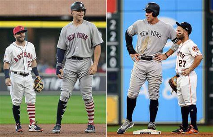 Aaron Judge vs. Jose Altuve height How iconic 2017 photo created a