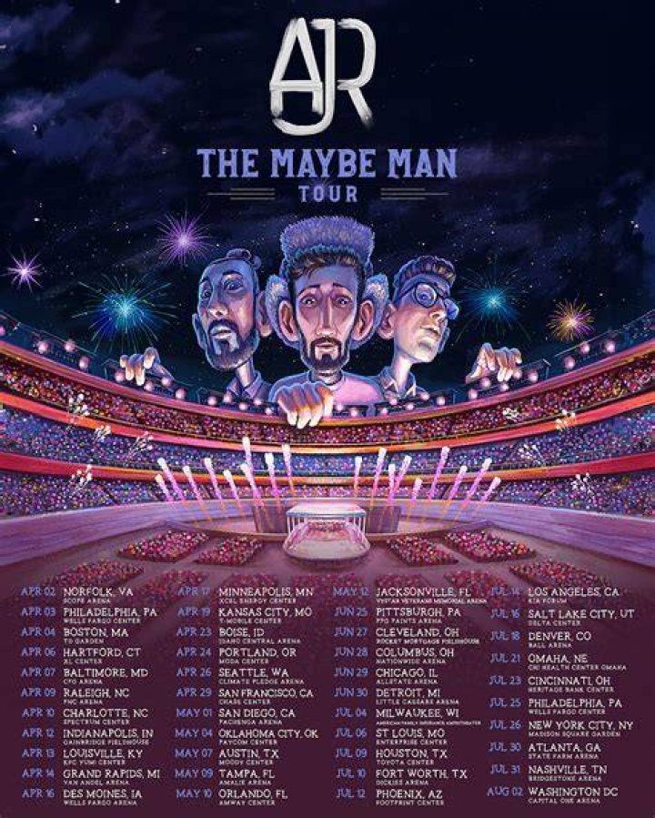 AJR Announce &lsquo;Neotheater&rsquo; World Tour 2019 Dates Tickets at TicketHub