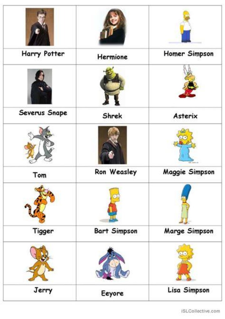 An Artist Sorted Famous Characters By Color And I'm Strangely Drawn To It