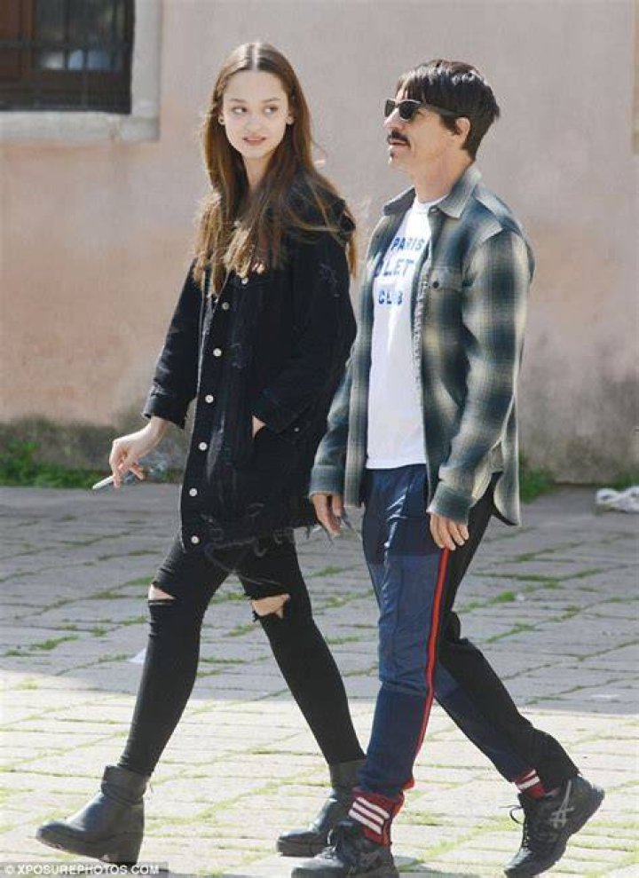 Anthony Keidis loved up with mystery in Venice Daily Mail Online