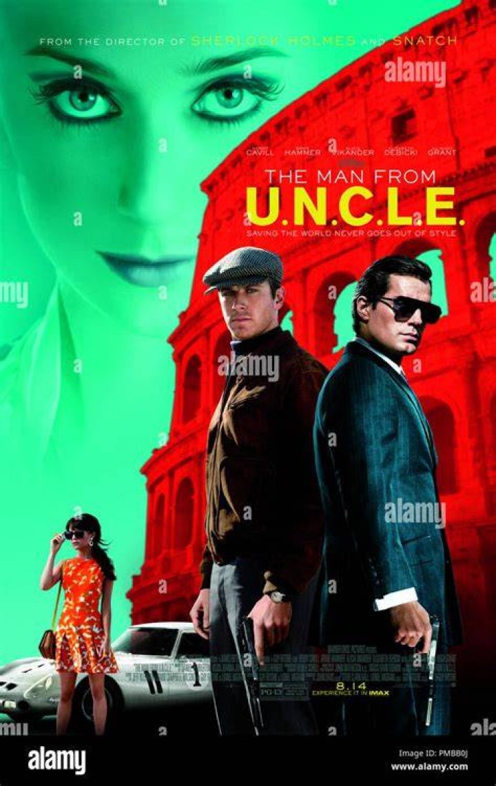 Armie Hammer Man From Uncle Movie, The Man From Uncle, Tv Actors