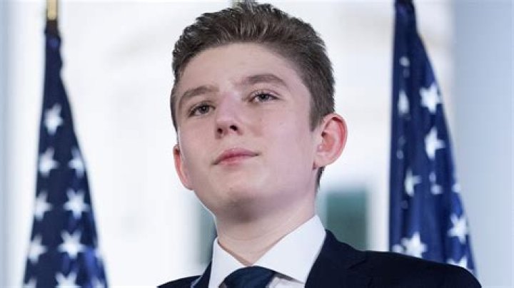 Barron Trump, in Spotlight for White House Holidays, Has Fierce