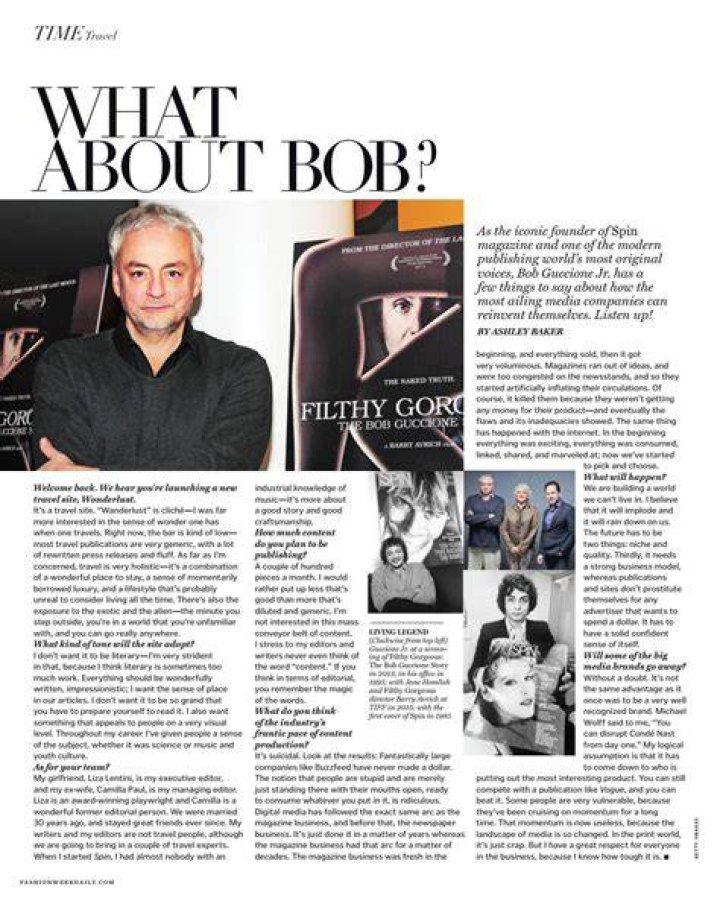 Bob Guccione Jr. launches upscale luxury travel site