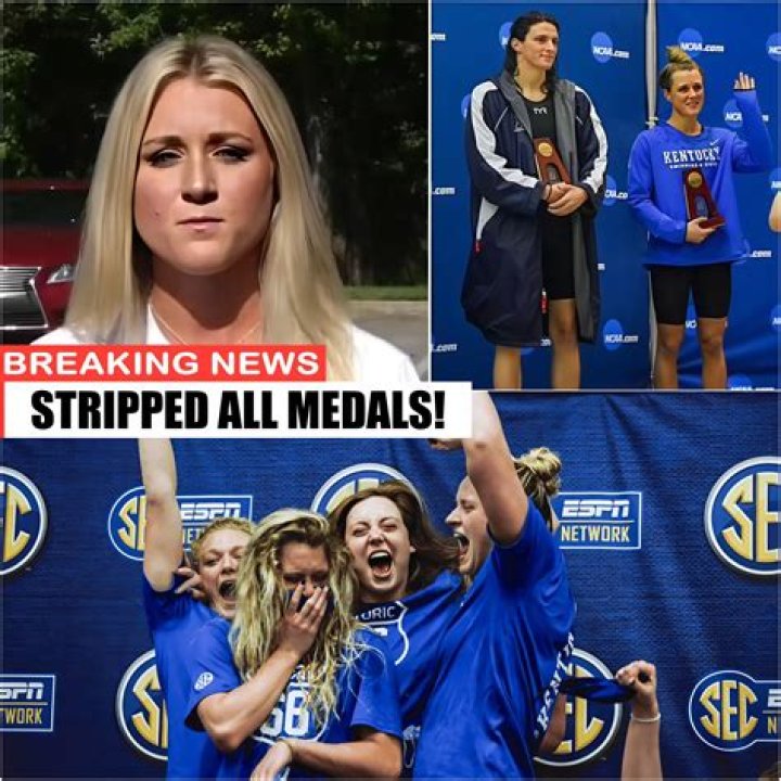 Breaking NCAA To Transfer Medals from Lia Thomas to Riley Gaines