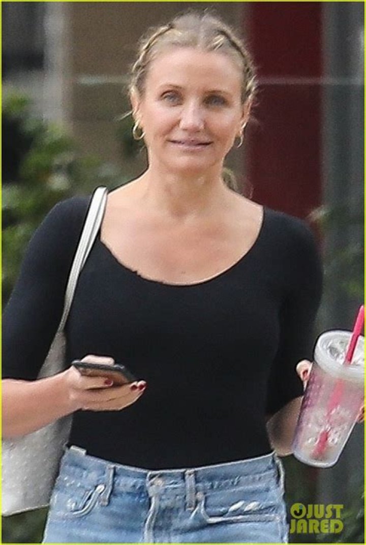 Cameron Diaz Goes Makeup Free in L.A. with Husband Benji Madden InStyle