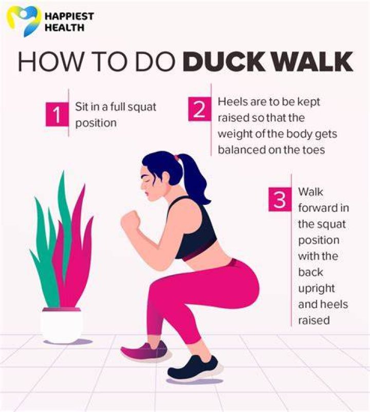 Can duck walk reduce belly fat?