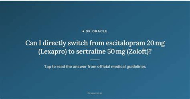 Can I switch Lexapro from night to morning?
