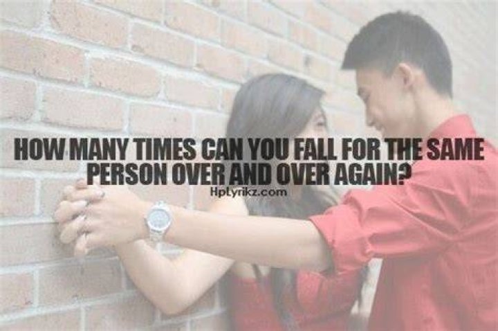 Can you fall in love again with the same person?