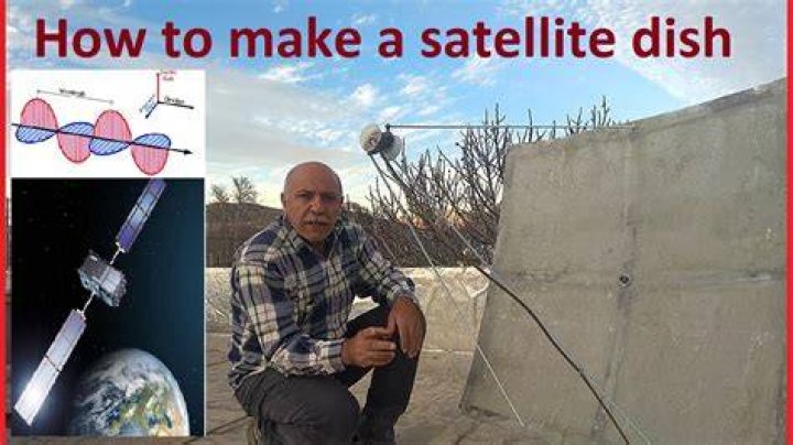 Can you make a satellite dish?