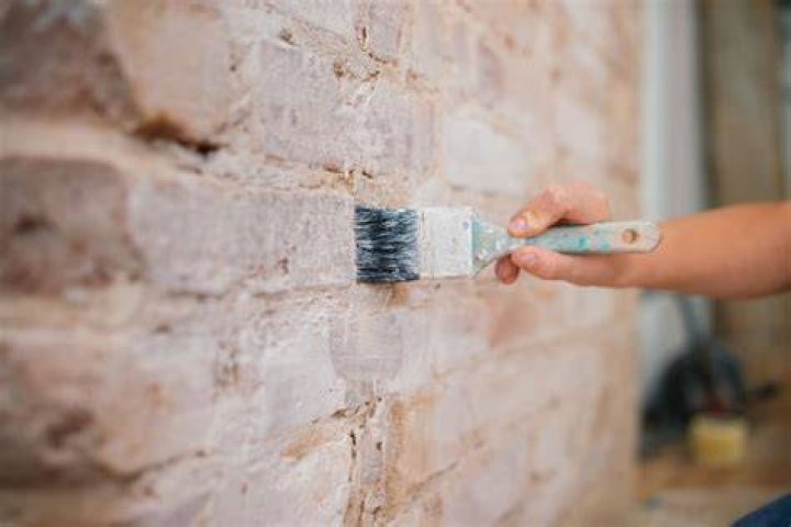 Can you sand painted brick?