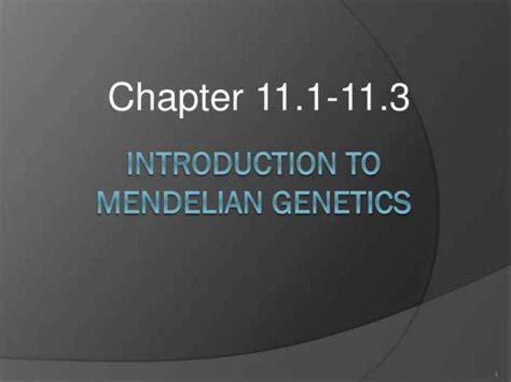 Chapter 18. Mendelian Introduction to Molecular and Cell Biology