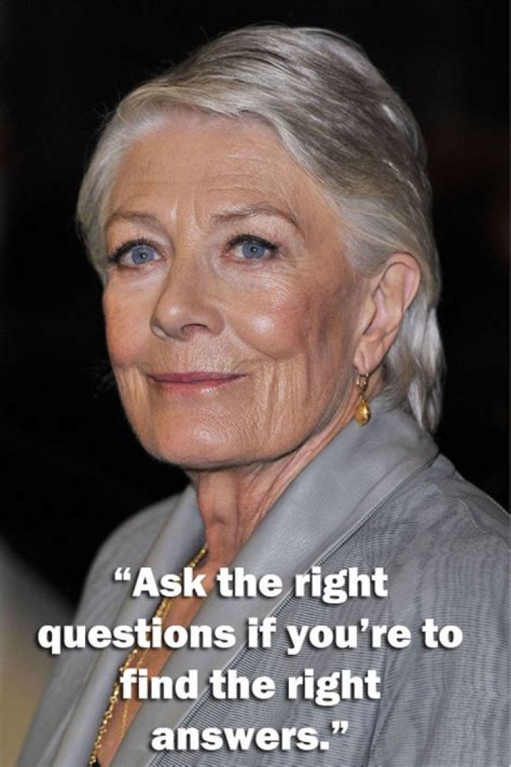 Chatter Busy Vanessa Redgrave Quotes