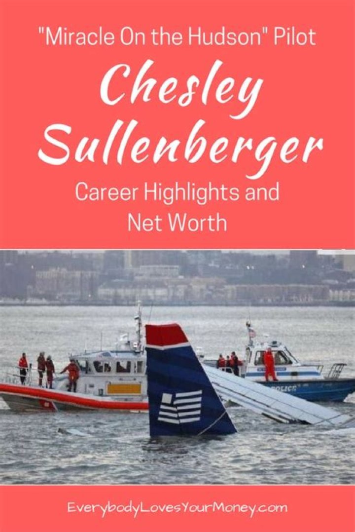 Chesley Sullenberger Net Worth Report Career Highlights from Miracle