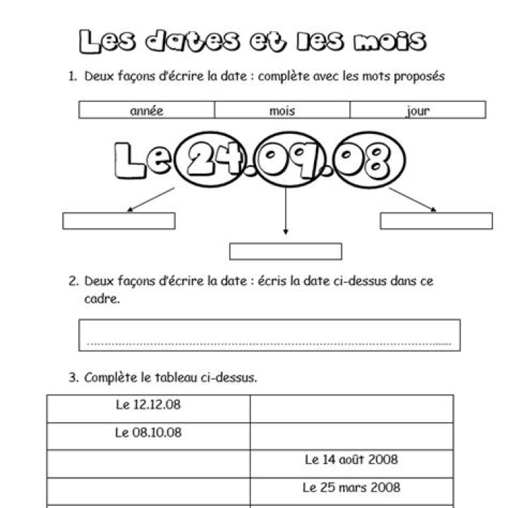 Comment &eacute;crire la date en fran&ccedil;ais Wiki &Eacute;criture Fran&ccedil;ais COURSE.VN