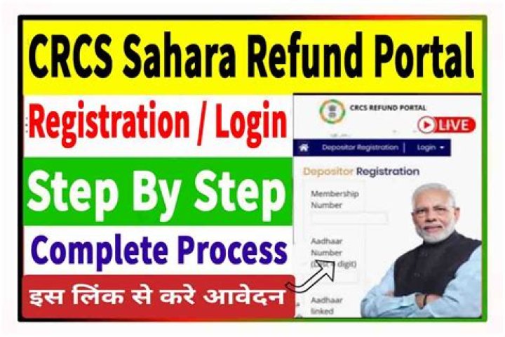 CRCS Sahara Refund Portal mocrefund.crcs.gov.in Important Updates FAQs