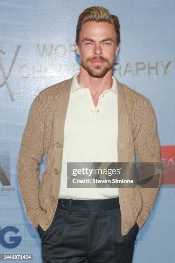 Derek Hough attends the World Premiere of Disney and Pixar's feature
