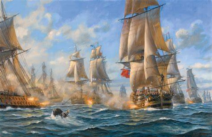 Did the French Navy ever defeat the British navy?