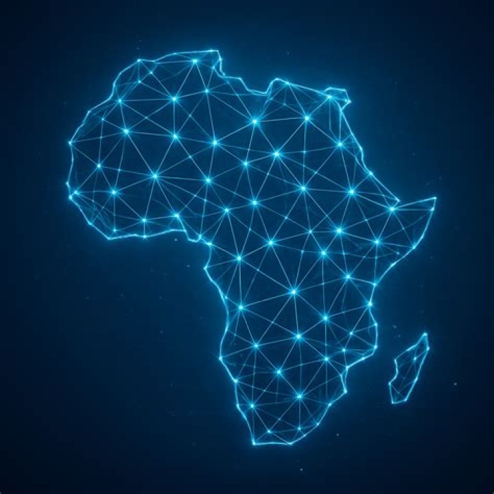Digital Map of All African Countries With Their Flags and Their Capital