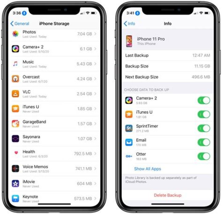 Does Apple keep deleted data?