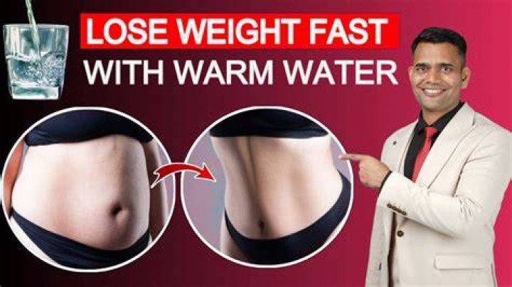 Does drinking hot water in the morning reduce belly fat?