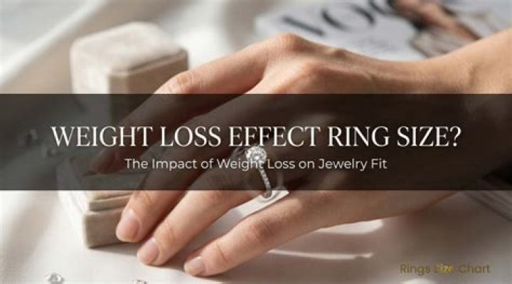 Does your finger size change when you lose weight?