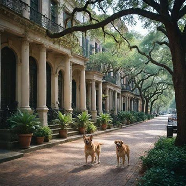 Dog Friendly Savannah City Guide Savannah chat, Dog friends, Pet
