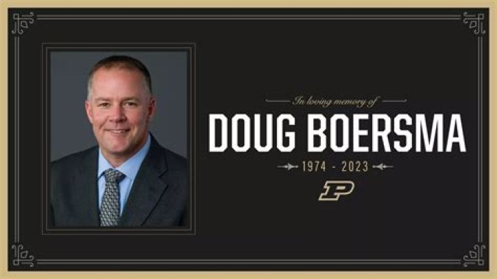 Doug Boersma Obituary.... In Memory Of Purdue University Athletics Coach