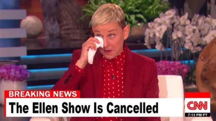 Ellen Show Cancelled