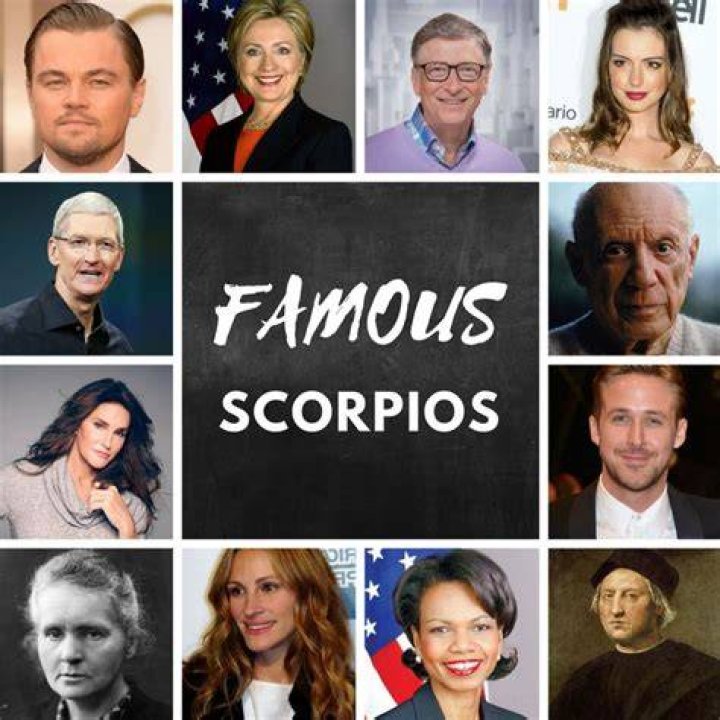 Famous Scorpios Top 10 Scorpio Celebrities New Idea Magazine