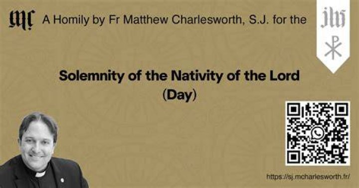 Fr. Matthew Charlesworth, S.J. Homily 3rd Sunday of Advent, Year A