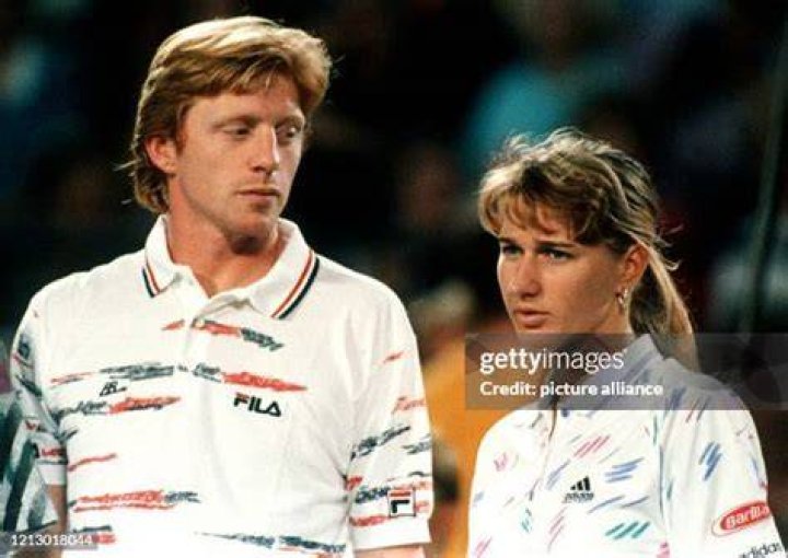Gemischtes Doppel Steffi Graf und Andr&eacute; Agassi DER SPIEGEL