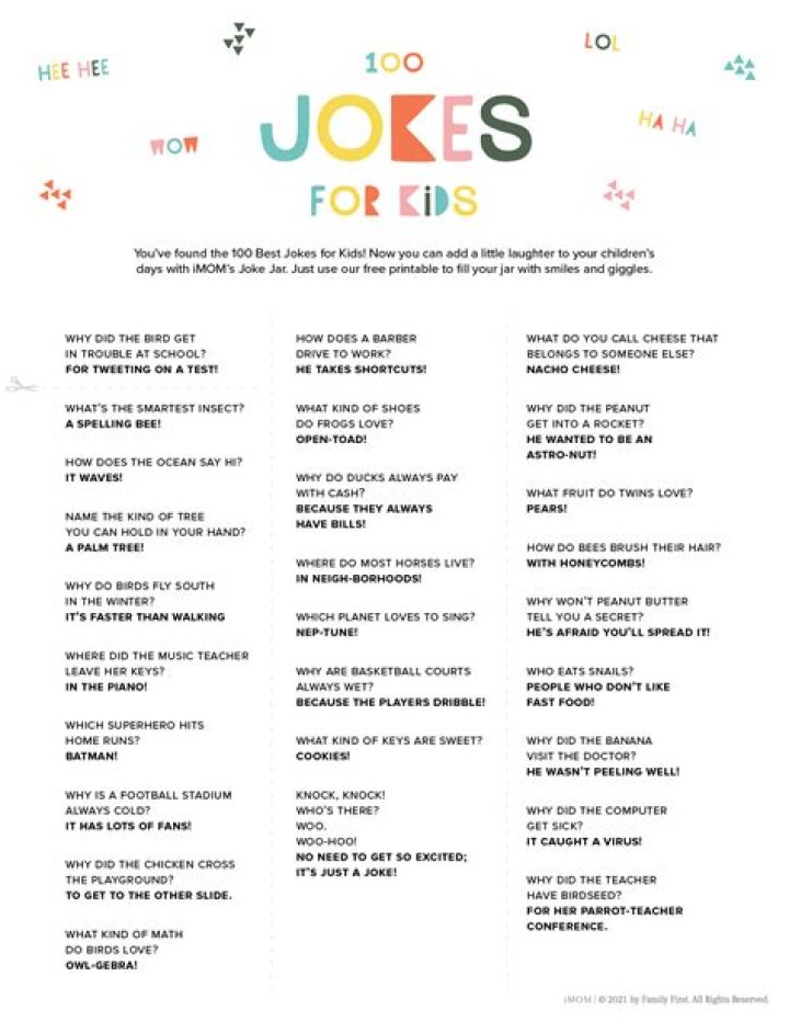 Hilarious 100 Jokes That Will Make You Laugh