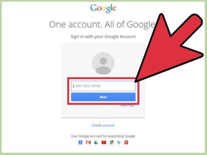 How do I open my Google account?