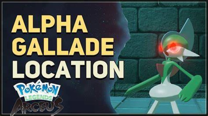 How do you get Gallade legends arceus?