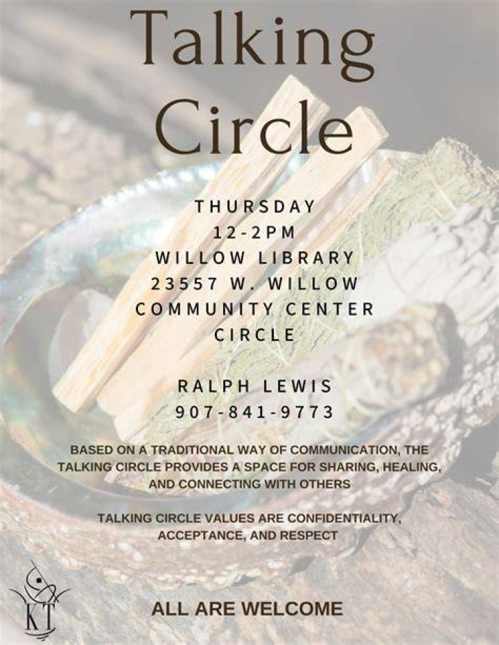 How do you lead a talking circle?