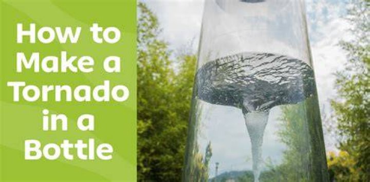How do you smoke a tornado in a bottle?
