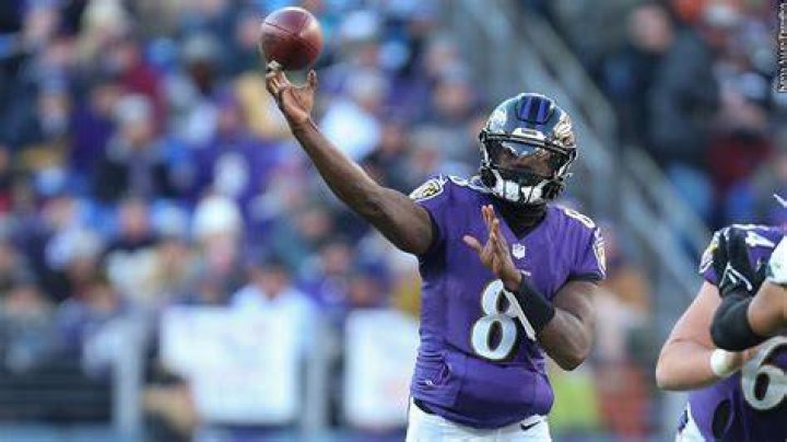 How far can Lamar Jackson throw a football?