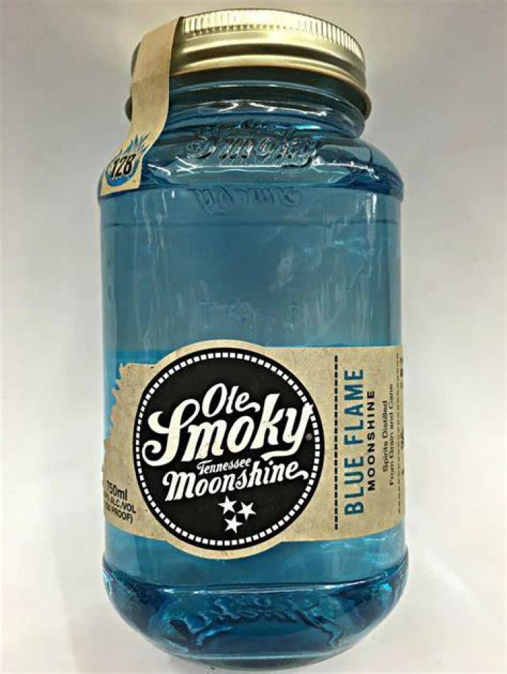 How strong is blue flame moonshine?