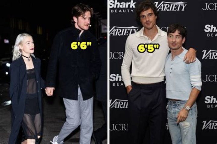 How Tall Are Some Famous Rockstars? We Made A Chart So You Can See