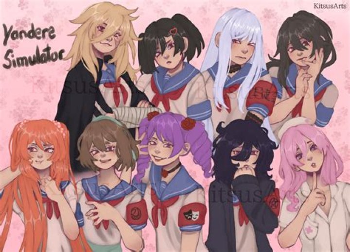 illustration by Srealms Yandere simulator, Yandere simulator