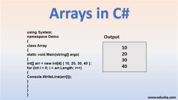 Is array and list Same in C?