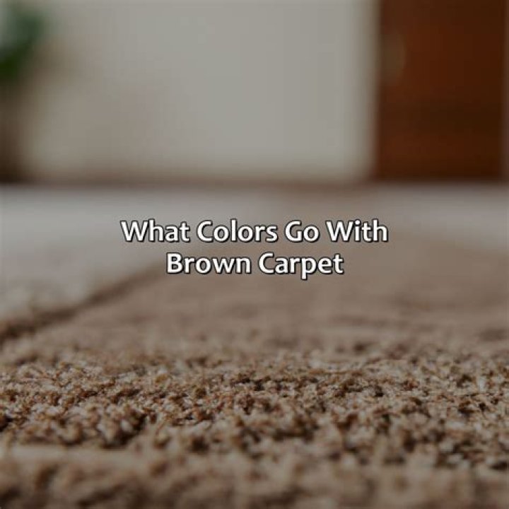 Is brown carpet a good choice?