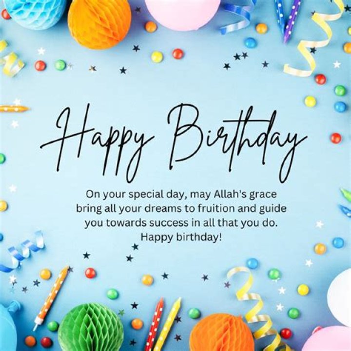 Islamic Happy Birthday Wishes
