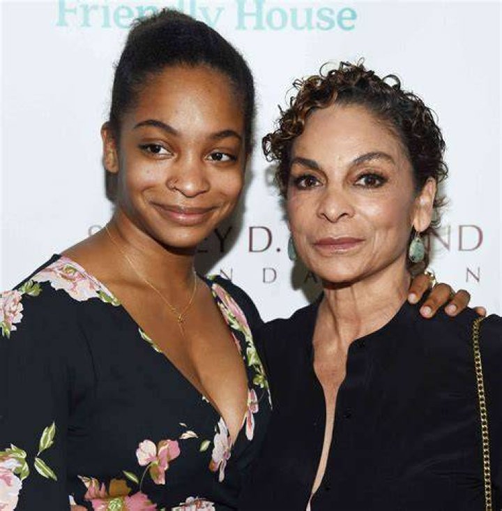Jasmine Guy with daughter, Imani, at the premiere of Shrek in 2004