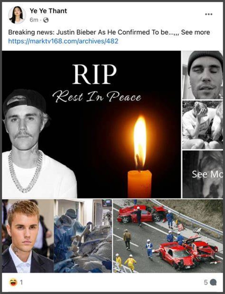 Justin Bieber Dead? — Did Justin Bieber Really Die Or Is It Another