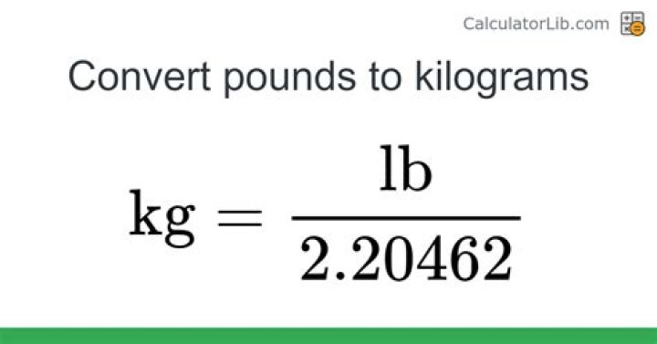 Kg to Pound Converter Calculator Hub