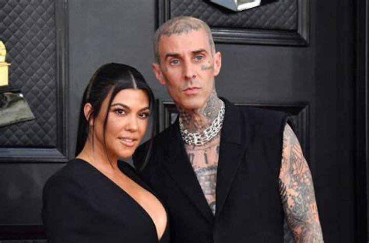 Kourtney Kardashian and Travis Barker have shared photos of their baby