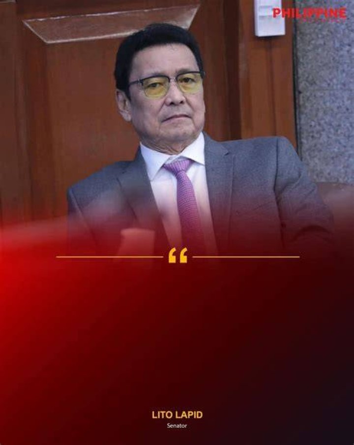 Lito Lapid, No. 1 senator in Palawan