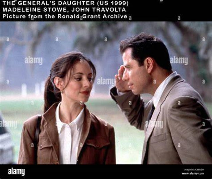 MADELEINE STOWE THE GENERAL'S DAUGHTER (1999 Stock Photo, Royalty Free